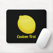 Zitrone Mousepad (Mit Mouse)