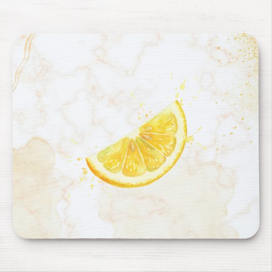 Zitrone Mousepad (Vorne)
