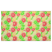 Zitrone, Orange, Grapefruit und Limone Scheiben Stoff (Fat Quarter (45,7 x 55,9 cm))