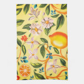 Zitrone & Orangenblüte Geschirrtuch (Vertikal)