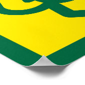 Zitrone Poster (Ecke)