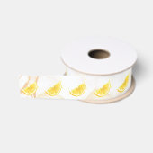 Zitrone Ripsband (Spule)
