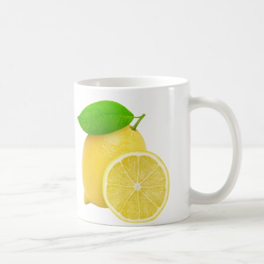 Zitrone schneiden kaffeetasse (Rechts)