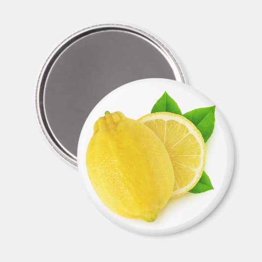 Zitrone schneiden magnet (Vorderseite/Rückseite)