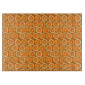 Zitrone schneidet Muster Schneidebrett (Vorderseite)