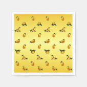 Zitrone Serviette (Vorderseite)