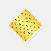 Zitrone Serviette (Ecke)