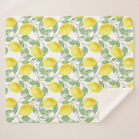 Zitrone Sherpadecke (Vorderseite (Horizontal))