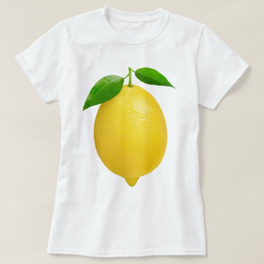 Zitrone T-Shirt (Design vorne)
