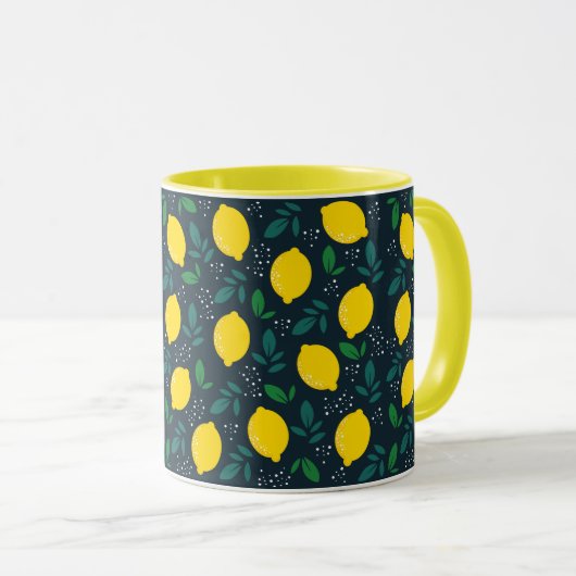 Zitrone Tasse (VorderseiteRechts)