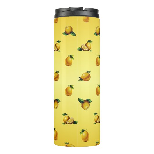 Zitrone Thermosbecher (Rückseite)