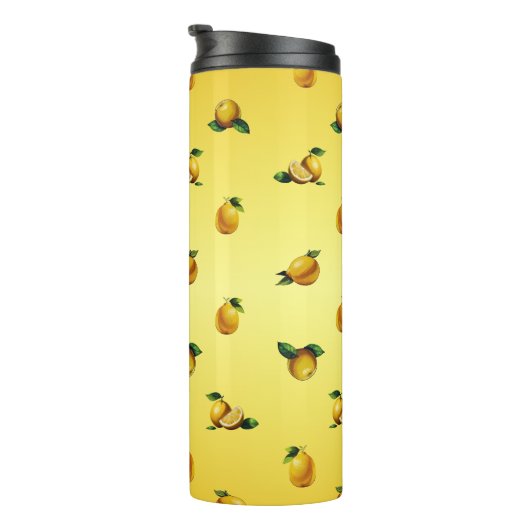 Zitrone Thermosbecher (Nach rechts gedreht)