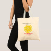 Zitrone Tragetasche (Vorderseite (Produkt))