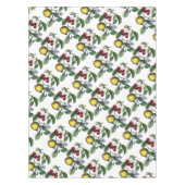 Zitrone und Kirschen, botanische Tischdecke (Vorderseite)