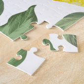 Zitrone: Vintage tropische Früchte Puzzle (Seite)