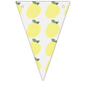 Zitrone Wimpelkette (Dritte Fahne)