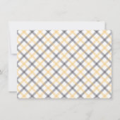 Zitrone | Zitrusfrüchte Brautparty Einladung (Rückseite)