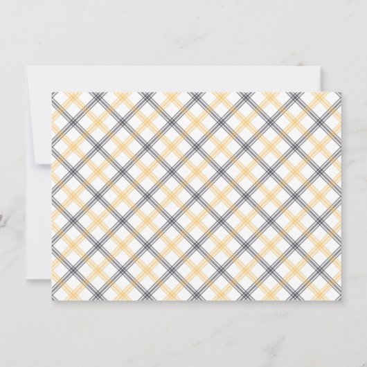 Zitrone | Zitrusfrüchte Brautparty Einladung (Rückseite)