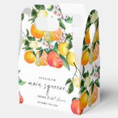 Zitrone | Zitrusfrüchte | BRAUTPARTY Geschenkschachtel (Geöffnet)