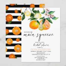 Zitrone | Zitrusfrüchte | Einladungen zur Brautdus