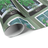 Zitronell-Träume Gemälde von Alfred Fox Geschenkpapier (Rolleneckpunkt)