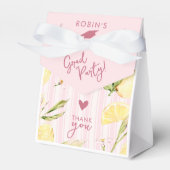 Zitronen-Abschlussfeier-Tüte Geschenkschachtel (Vorderseite)