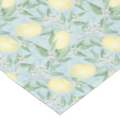 Zitronen aus Zitrusfrüchten Tischdecke (Schrägansicht)