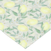 Zitronen aus Zitrusfrüchten Tischdecke (Schrägansicht)