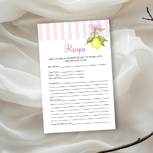 Zitronen-Baby-Shower-Rezepte