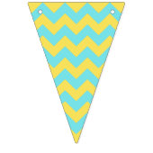 Zitronen-Baum und Zickzack Flaggen-Flagge Wimpelkette (Zweite Fahne)