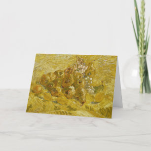 Zitronen, Birnen, Trauben   Vincent van Gogh Karte