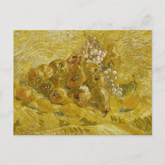 Zitronen, Birnen, Trauben | Vincent van Gogh Postkarte (Vorderseite)