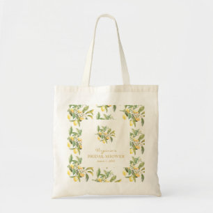 Zitronen-Botanik-Tasche Tragetasche