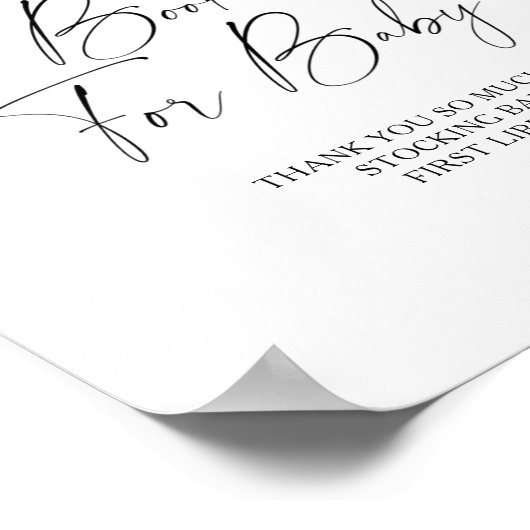 Zitronen - Bücher für Babyposter Poster (Ecke)