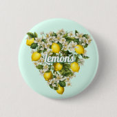 Zitronen Button (Vorderseite)