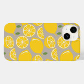 Zitronen Case-Mate iPhone Hülle (Rückseite (Horizontal))