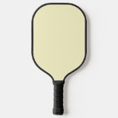Zitronen-Chiffon-Einfarbig Pickleball Schläger (Rückseite)