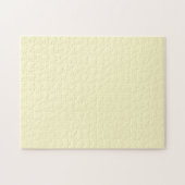 Zitronen-Chiffon-Einfarbig Puzzle (Horizontal)