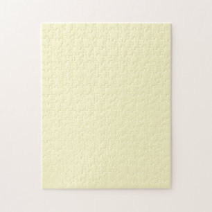 Zitronen-Chiffon-Einfarbig Puzzle