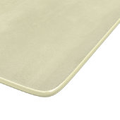Zitronen-Chiffon-Einfarbig Schneidebrett (Ecke)