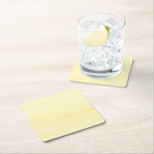 Zitronen-Chiffon-Wasserfarbe Rechteckiger Pappuntersetzer