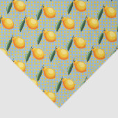 Zitronen (Design 10 Gelb/Orange Serie) Seidenpapier (Ausschnitt)