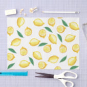 Zitronen (Design 35 Gelb/Orange Serie) Seidenpapier (Handwerk)