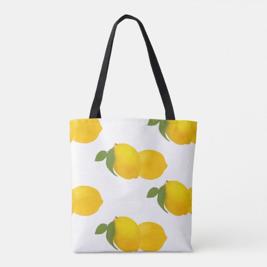 Zitronen-Druck-Taschen-Tasche Tasche (Rückseite)