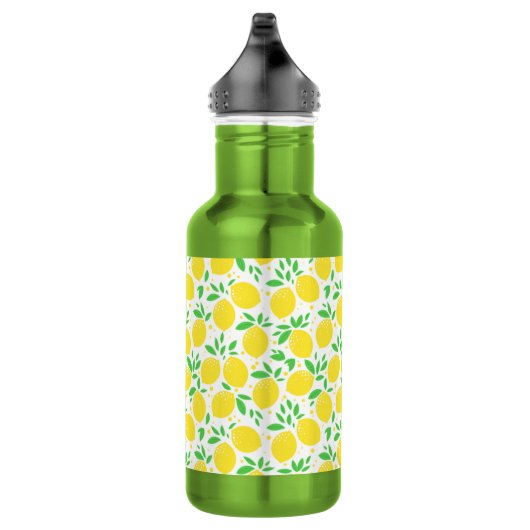 Zitronen Edelstahl Wasserflasche (Rechts)