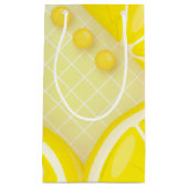 Zitronen-Entwurf Kleine Geschenktüte (Vorderseite)