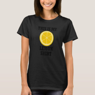 Zitronen Exotic Frucht Tropical Lemon Sommer T-Shirt