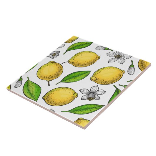 Zitronen Fliese (Seite)