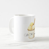 Zitronen-Gelato Kaffeetasse (Vorderseite Links)