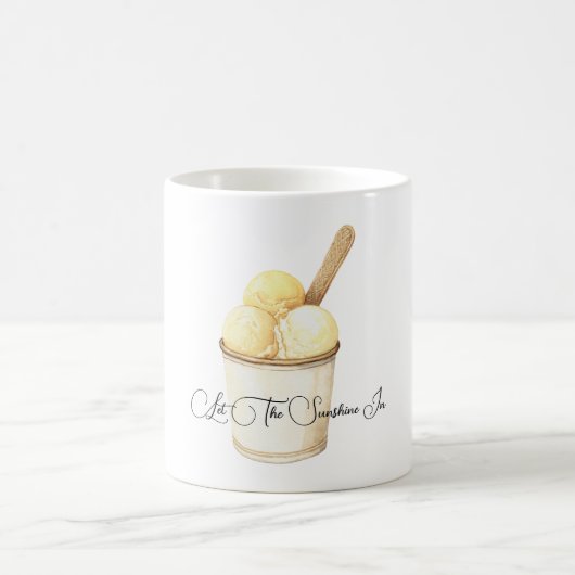 Zitronen-Gelato Kaffeetasse (Mittel)